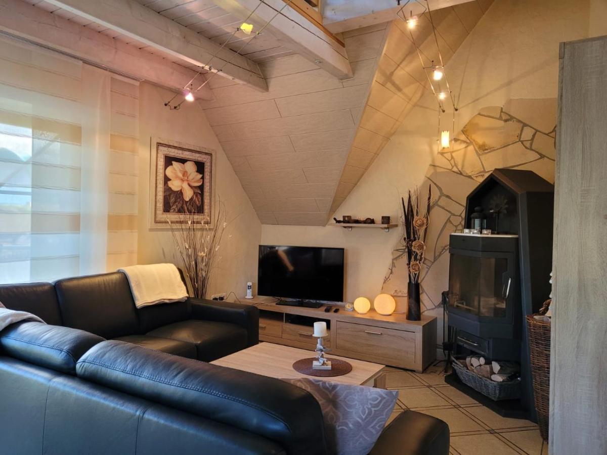 Ferienwohnung Fitness Entspannung Sauna Im Westerwald Derschen Extérieur photo